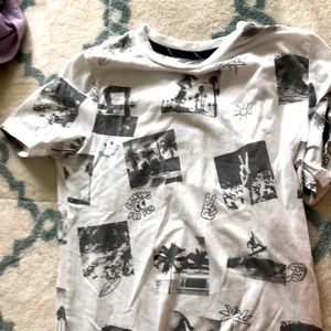 White photograph shirt